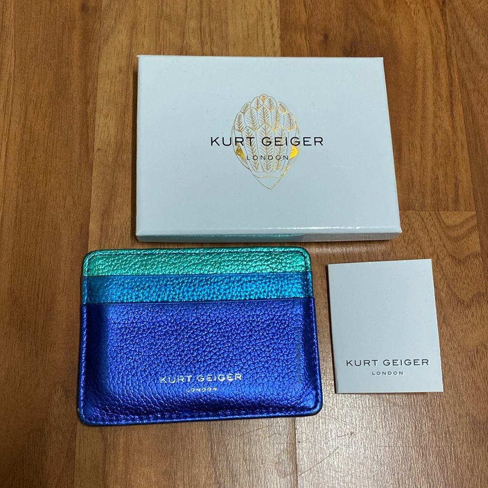 ❤️ Kurt Geiger Rainbow Wallet Card Case